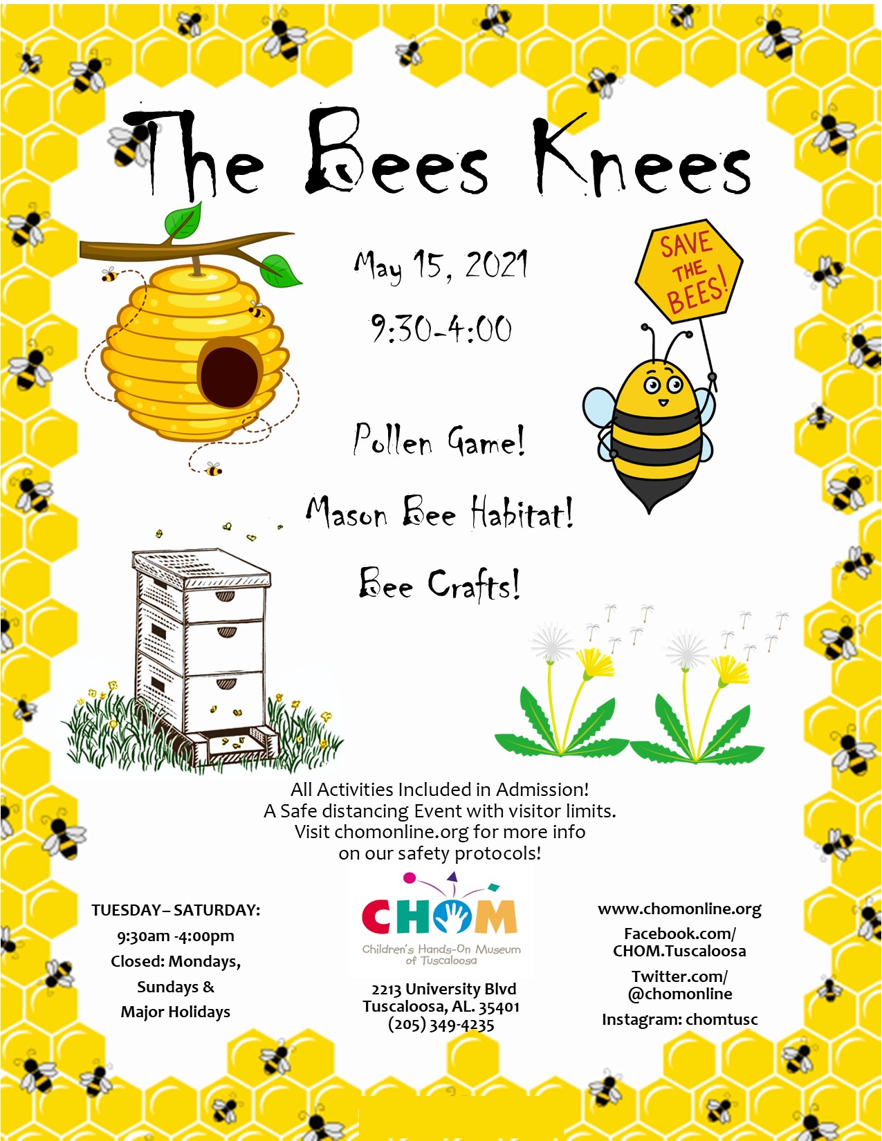 The Bees Knees at CHOM!